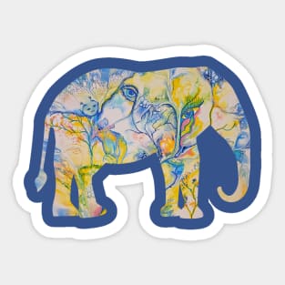 Elephant Memories Sticker
